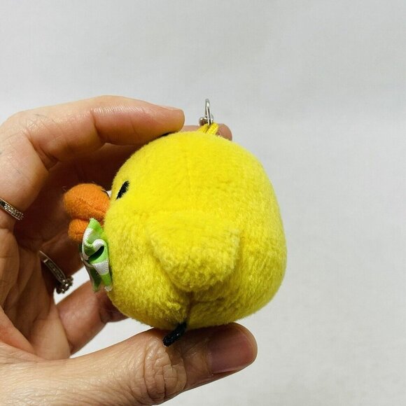 Rilakkuma Kiiroitori Yellow Bird Chick Plush Doll Keyring Hangtag Chain Japan - Picture 3 of 8